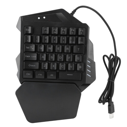 Portable Gaming Keypad, Three Colour Backlighting for On-the-Go Gamers Seeking Style and Functionality