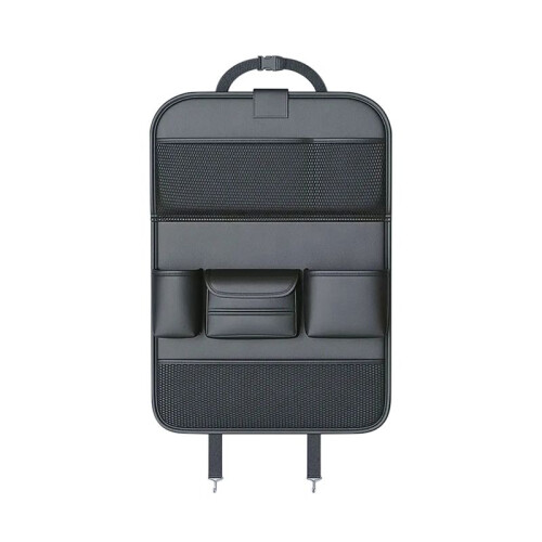 Car Backseat Storage Bag Multi-Pocket  Back Storage Bag Foldable Dining Table Rack Large Capacity Storage Bag