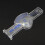 Durable and Easy to Read Hydrometer for Fish Tanks Automatic Accurate Reading Salinity Meter with Specific Gravity Test Capability Ultra Wide Stable 7