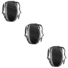 3St Nylon Helm Sportrugzak Zwart Voor Basketbal Voetbal