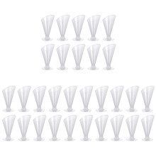 30St Duurzame Dessert Cups Transparant Voor Mousse Jelly Pudding Feest