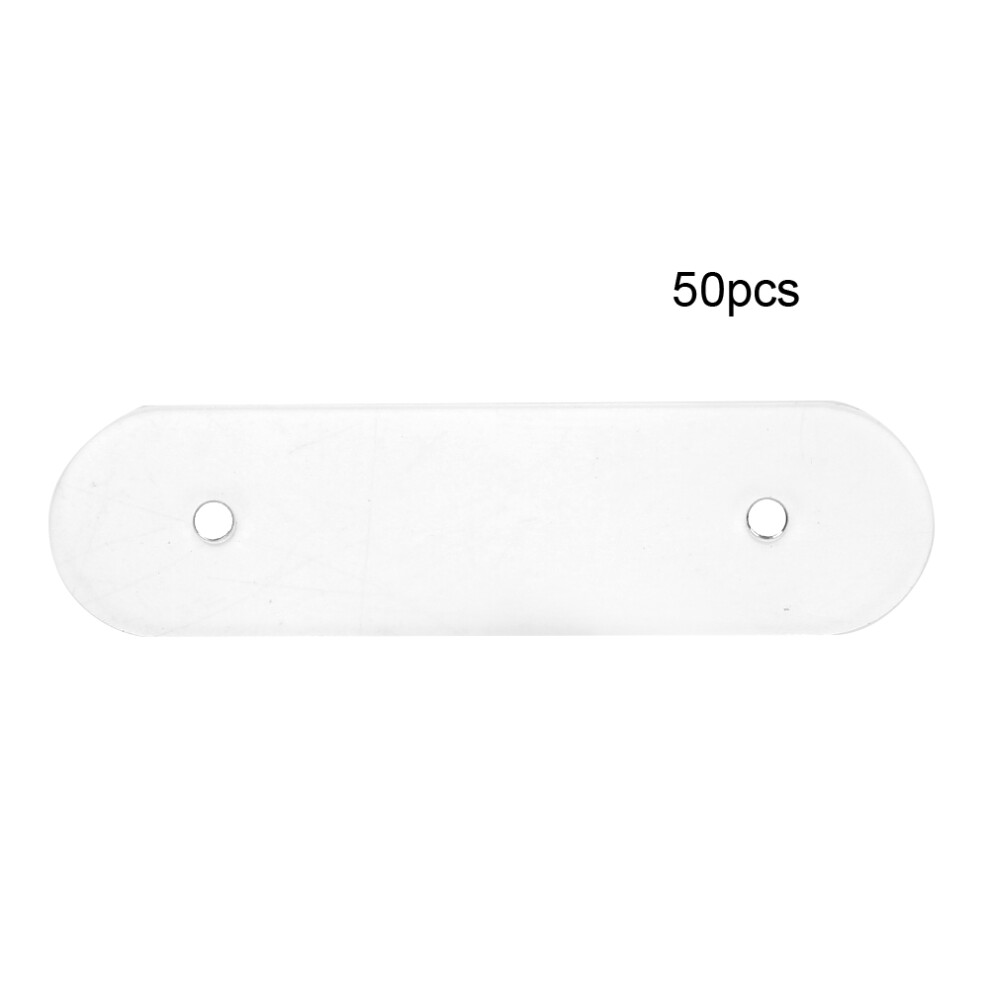 Magnet Nail Art Display Portable Durable Acrylic, Smooth Surface Stand Easy To Install Self Adhesive (50Pcs)