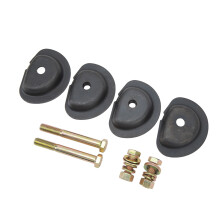 Direct Replacement for Chevy C10Trucks, Weather Resistant Coil Spring Retainers, Billet Aluminum Ensuring Longevity, Easy to Install Kit for1963to
