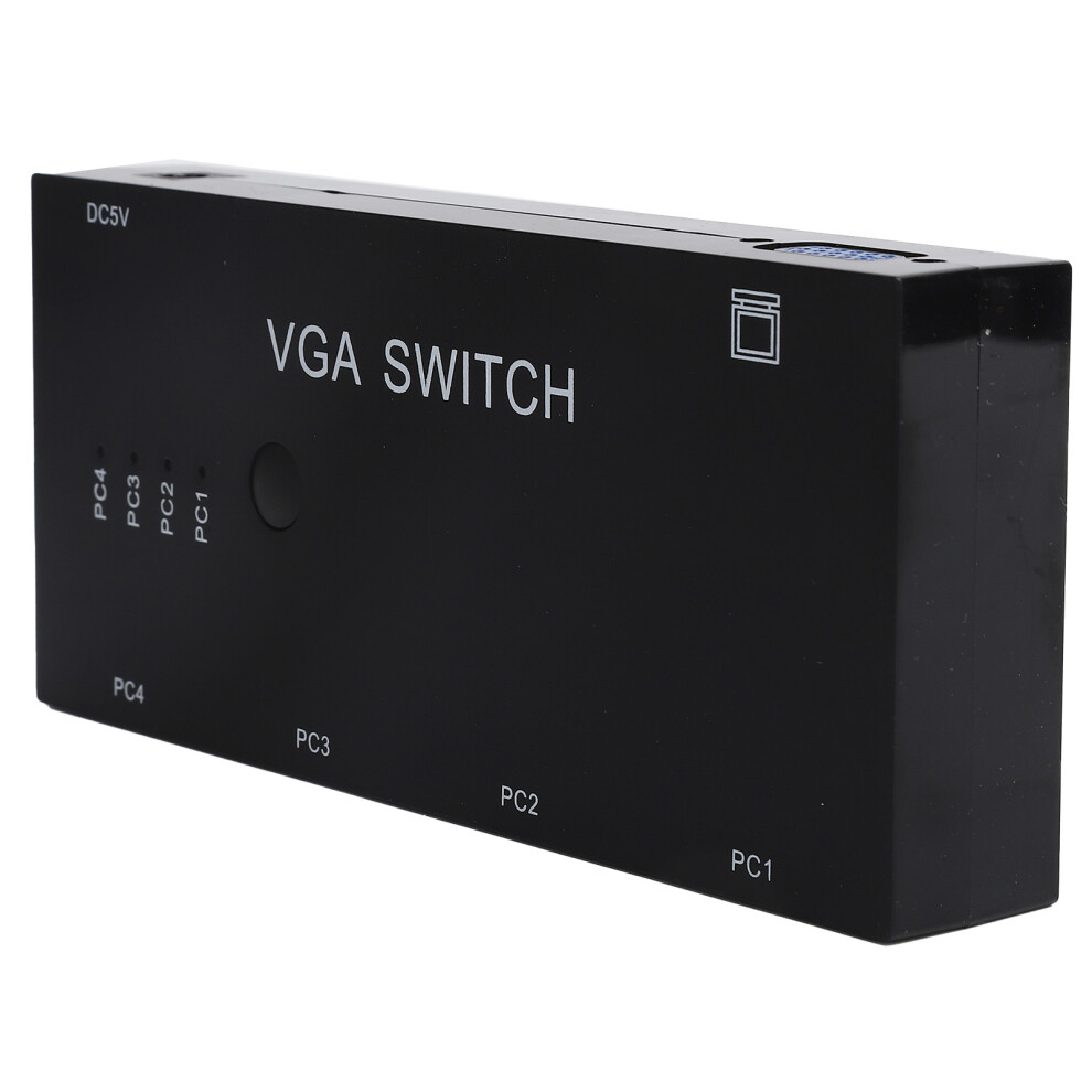 Vga Switcher 4 In 1 Out, Abs Video Splitter & Converter 3351391104042