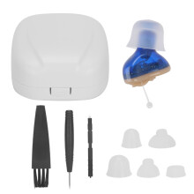 Hearing Aid Storage Solution, Durable And Compact, Protective Storage Case, Waterproof Design, Long-term Use, Cushioned Interior, Portable And