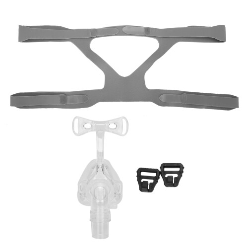 Silicone Ventilator Mask Headgear, Universal CPAP Strap, Soft and Comfortable Replacement (Universal)