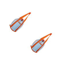 2St Multifunctionele Mesh Strandtas Nylon Voor Kinderen Multi Kleur