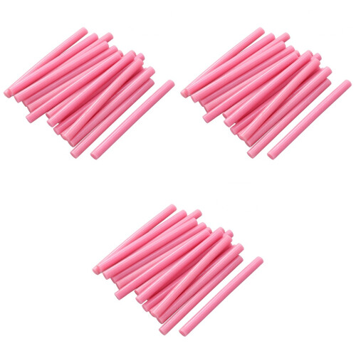 48Pièces Bâtons De Colle Chaude Rose, Séchage Rapide, Viscosité