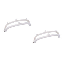2St Lichtgewicht Plastic Purse Frame Met Klapslot
