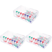 3Sets Handmatige Transparante Loterijmachine Leuk Party Props