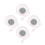 40Yardrubans Tulle Argenté Pour Bouquets Fêtes Décoratives 1
