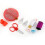 Sewing Kit Tool with Wide Uses Durable And Strong High Quality Polyester Threads Assorted Colors64Spools Set Includes Accessories for Home Machine 5