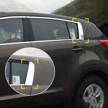Cinto de Porta Do Carro Cromado C Pilar GuarniçãO Capa para  Sportage 2011-2016 83270-3W010 83280-3W010