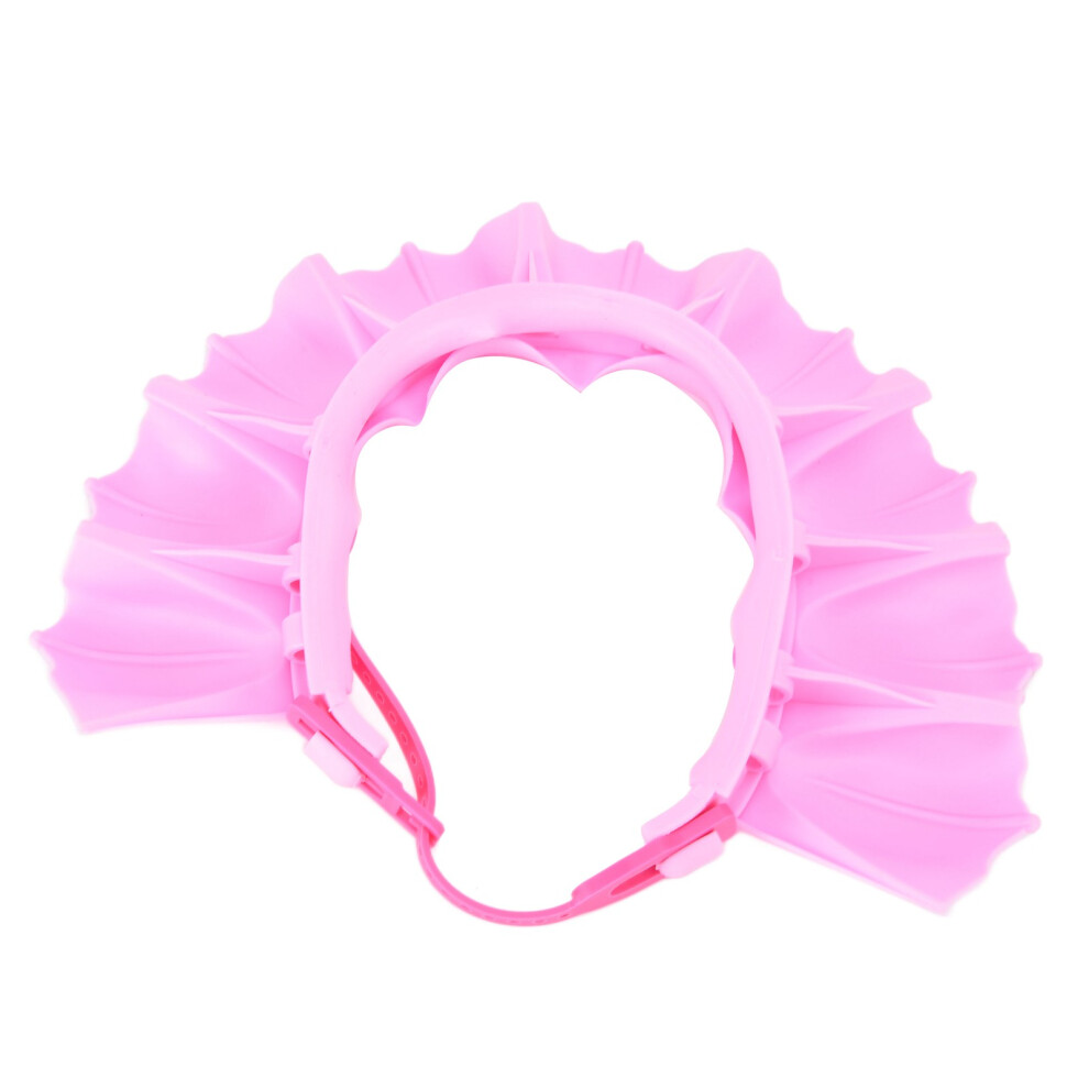 Baby Shower Cap with Flower Shape Design, Environmentally Friendly Bathing Hat for Safe Water Blocking During Haircuts and Bathtimes, Ergonomically