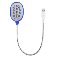 Travel-friendly Brightening Solution, High-bright White LED USB LED Lamp With Flexible Light For Keyboard, Gooseneck Design For Reading And Typing