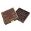 13MM Brown-Red Cowhide Billiard Cue Tips 50pcs/Box 13