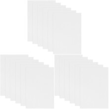 18Pièces Enseignes Aluminium Sublimation Blanches Usage Décoratif