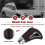 Universal Cuir Auto Matic Shift Camion Levier De Vitesses Manuel Levier Levier Couvercle 3