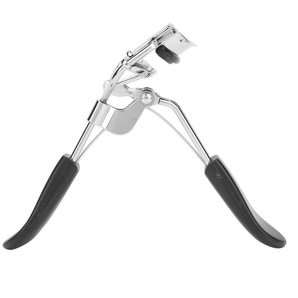 Eyelash Curler with Silicone Refill Pads, Stylish Tool for Natural Curled Eyelashes and Convenient Eyelash Comb Separator
