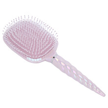 Untangle Your World Detangler Brush, Frizz-Free Shine With Painless IntelliFlex Bristles, High Resilience Air Cushion For Wet Or Dry Hair, Small But