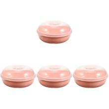 4St Roze PP Brooddozen Voor Keuken, Luchtdicht, Voor Brood En Donuts