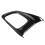 Glossy Black Central Gear Shift Panel Control Panel Decal Interior Modification for  Yaris  2021 2022 RHD 7