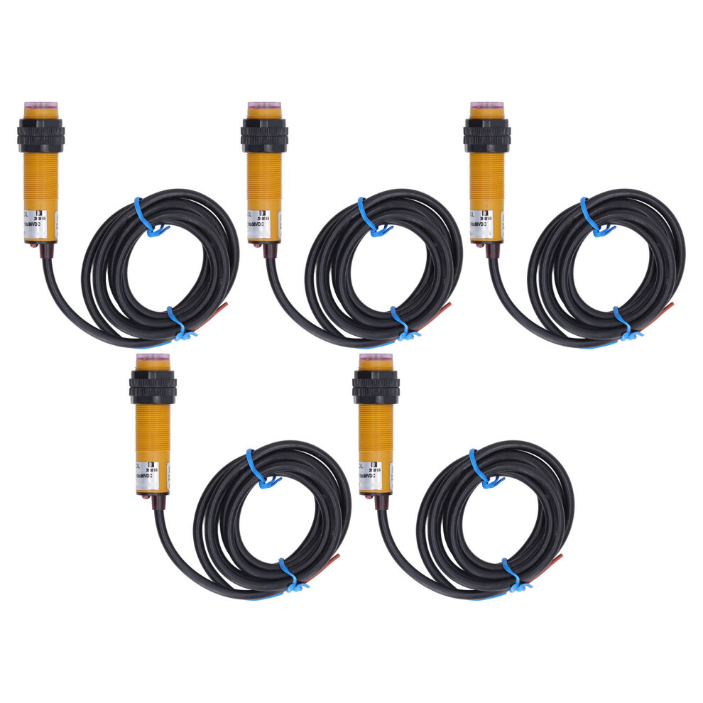 Advanced Photoelectric Switch, Infrared Diffuse Sensor With Adjustable Sensing Range5-30Cm, High Sensitivity For Enhanced Detection 9028731491141