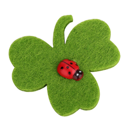 20PCS/Set Green Clover Embroidered Patch 4.5x4.5cm 2