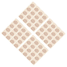 400Pièces Étiquettes Personnalisées Coton Beige Pour Créations DIY