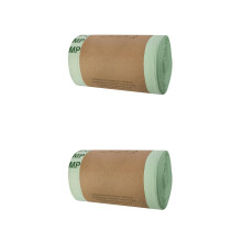 100Pièces Compostables Pour Pets Verts Usage Extérieur