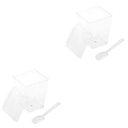 20Ensembles Coupes Apéritives Élégantes Transparentes Pour Buffet