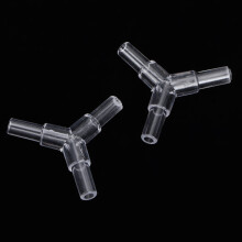 Hose Fittings Inline Valve Air Tubing Splitter Aquarium Air Pump Accessories Non Toxic Plastic Durable Plastic Smooth Inner Surface Hose Connector