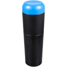 2St Zwarte Premium Plastic Tandbeker Reishouder Voor Tandenborstels
