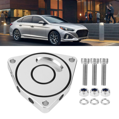 BOV Dump Adapter Sonata 1.6T-2.0T Silber