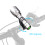 Bicycle Headlight Holder Universal Adjustable 360 Rotation Flashlight Rack 6