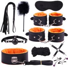 Luxury Meets Adventure, Adjustable Handcuffs With Fur Lining, Exquisite Design Pu Leather For Safe And Sensual Bondage Play