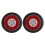 Round LED Trailer Tail Lights With16LEDs Design Improved Visibility Easy Installation Universal Compatibility Shockproof Low Power Consumption 5