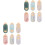 12Pcs Easy Install Webcam Privacy Covers White Sliders 1
