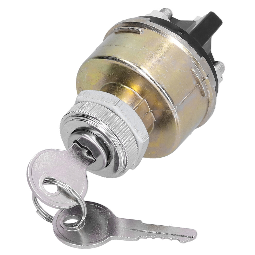 Universal Ignition Switch Barrel Lock With 2 Keys Ks6180, Metal, Fits Vehicles 5071391969271