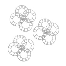 12St Zilveren Spacer Shims Voor Auto Wrijving