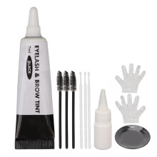 Eyebrow & Eyelash Color Kit, Waterproof and Sweatproof Set for Salon-Style DIY Coloring, Long Lasting for Professional Results