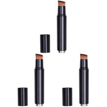 3Pièces Pinceaux Fond De Noir Rayon Dense Doux Et Portable