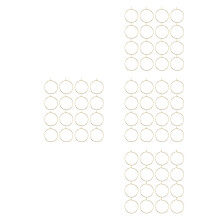 600St Gouden Wijn Marker Tags Party Drinkmarkers Stijlvol