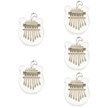 5St 8-Key Finger Piano Kalimba Draagbaar En Gemakkelijk Te Bespelen