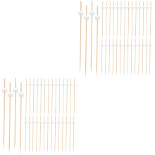 200St Multicolor Bamboe Cocktailprikkers Voor Fruits En