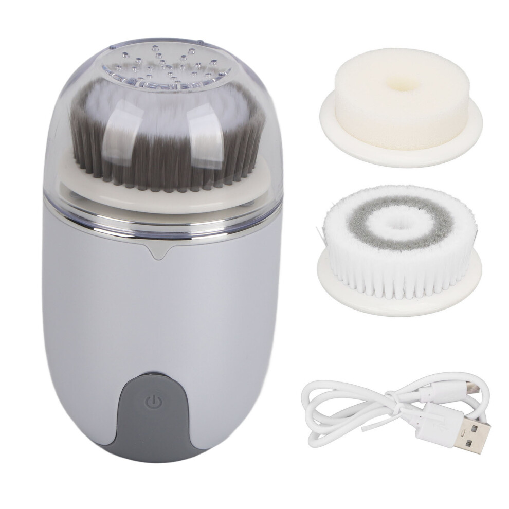 Glowing Complexion, Ultrasonic Facial Cleanser, Ergonomic Design With Gentle Yet Effective Cleansing, Waterproof And Rechargeable Battery,