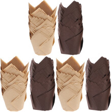 300St Feestelijke Cupcake Wrappers Papier Voor Bakken En Serveren