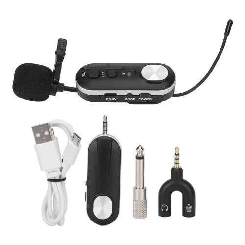 Rechargeable Microphone Headset, Anti Jamming For Clear Communication In Challenging Environments