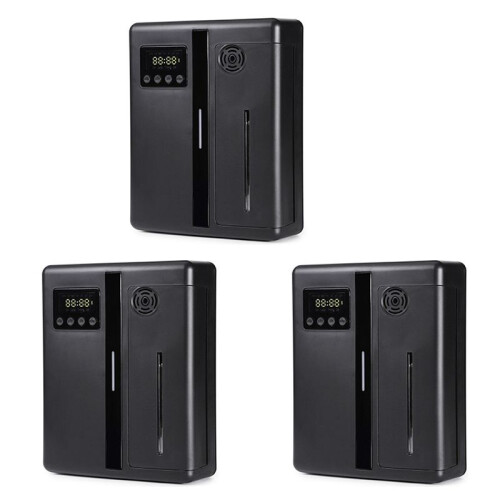 3X Aromas Fragrances Machine 160Ml with Timer Function Essential Oil Aromas Diffuser EU Plug,A