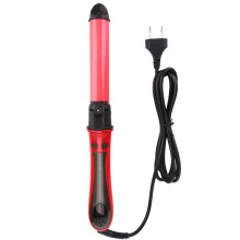 Long Lasting Waves Hair Styler, 2-in-1Functionality for Anti-Scald Protection and Ergonomic Design, Adjustable Temp Hair Curler and Straightener for
